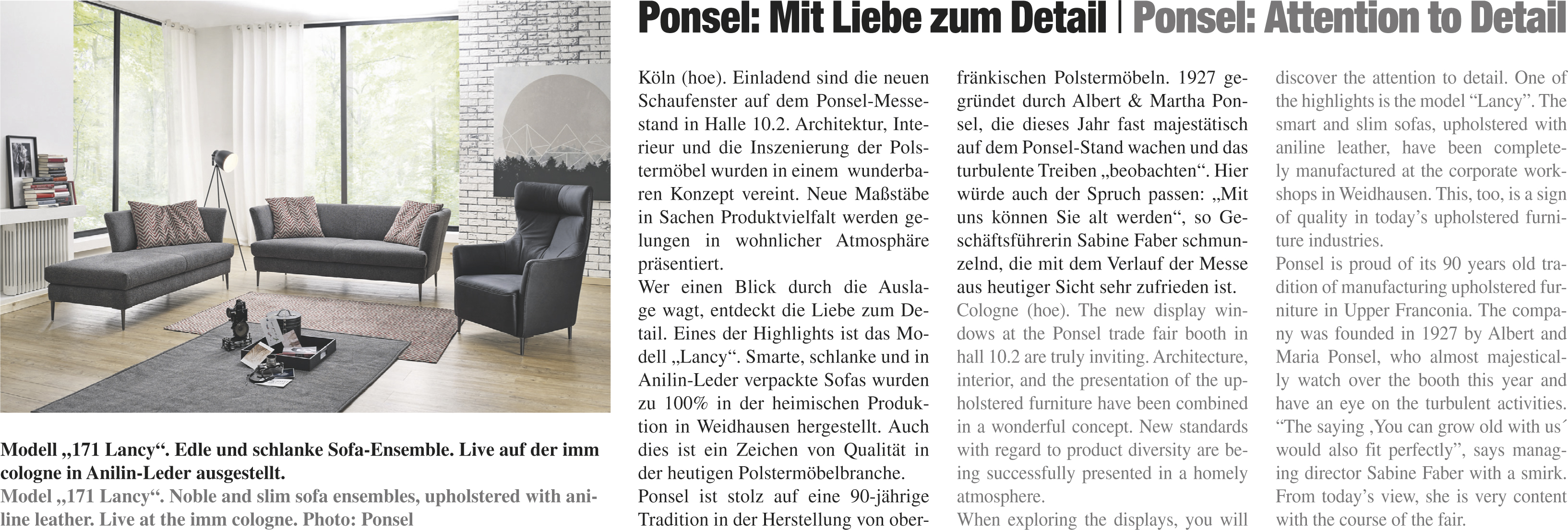 Messenews Möbelmarkt Daily 2017 – Ausgabe Mittwoch